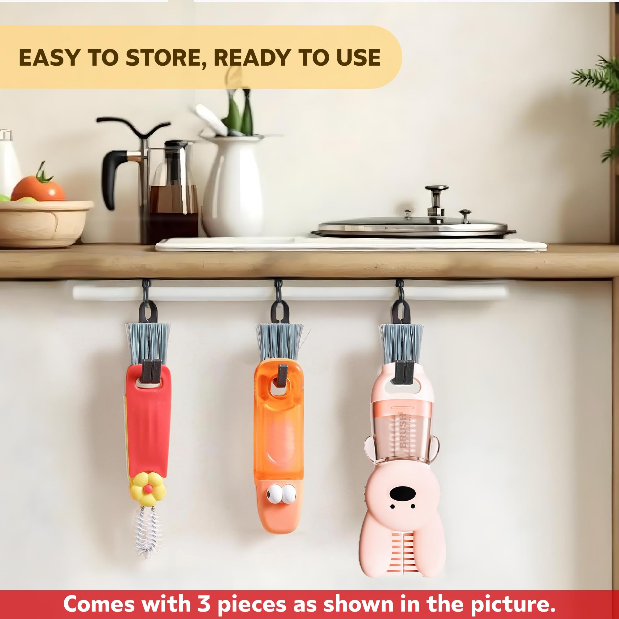 FOLISSE durable materials ensure safe use on glass, plastic, and stainless bottles