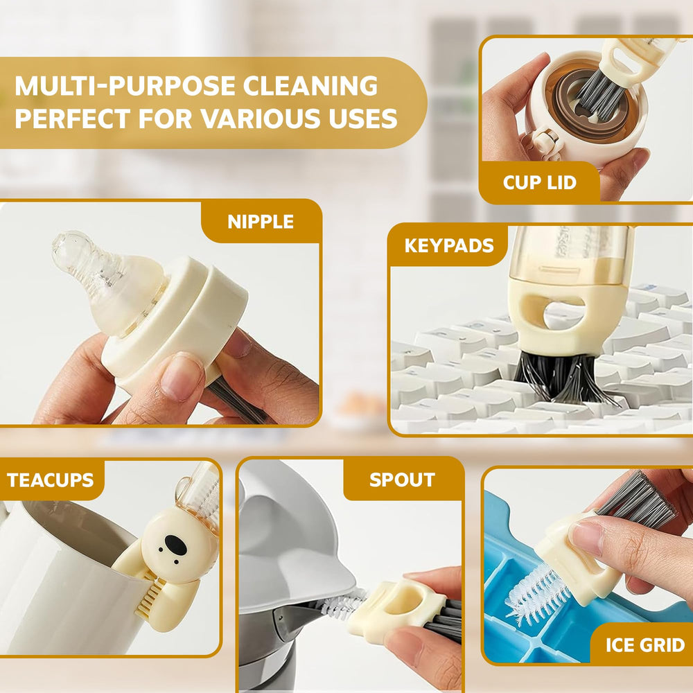 FOLISSE kitchen small-spaces cleaning brush tackles tight crevices