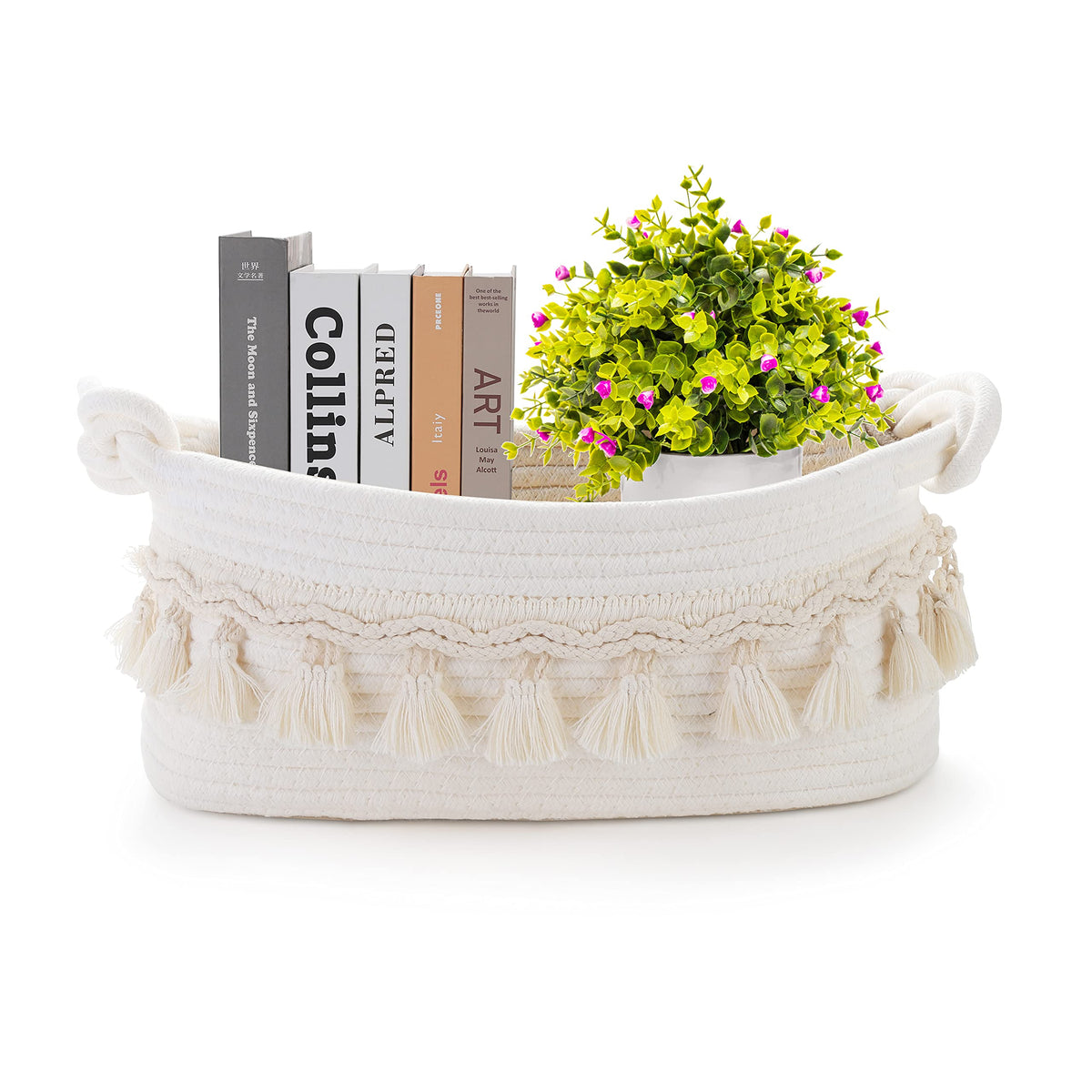 Followarm small basket empty for portable gift storage and organization