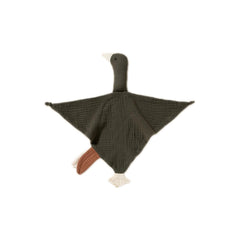 FOMAISELF baby lovey goose green brown on-the-go calming infant use