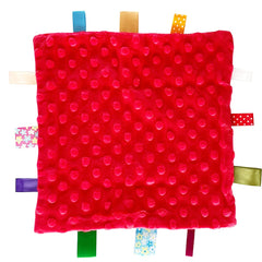 FOMAISELF red dinosaur blanket reverse side in cotton, durable and easy to clean