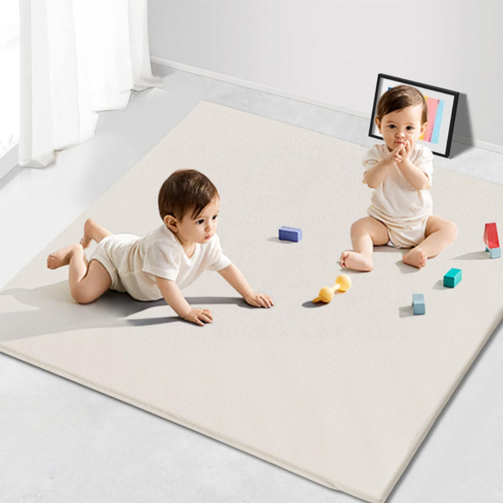 FONESO Army Green Play Mat fits standard playpens for easy setup