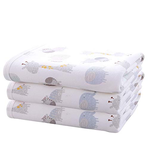 FOOK FISH baby changing pad liner cotton top closeup highlights soft material and skin-friendly feel