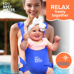 FOR REST WATER baby carrier adjustable buckles ensure a secure fit during play.