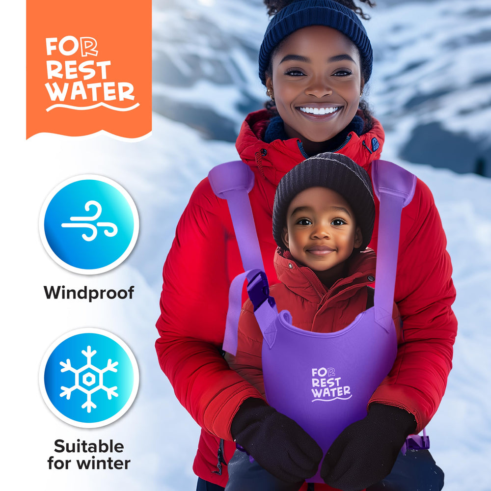 FOR REST WATER baby carrier fast-buckles keep secure and quick on-off