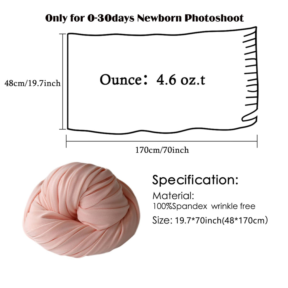 ForBaysy newborn photo-prop wrap for baby girls supports stylish memories