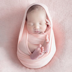 ForBaysy newborn wrap stretch-4-way offers snug, adjustable fit for photogenic poses