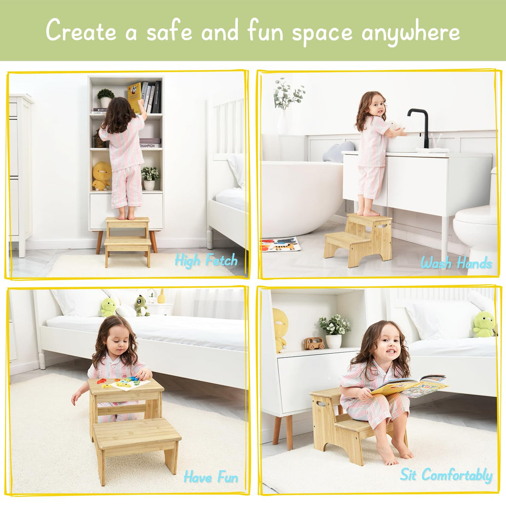 Forbena fixed-piece stool, quick setup and sturdy design