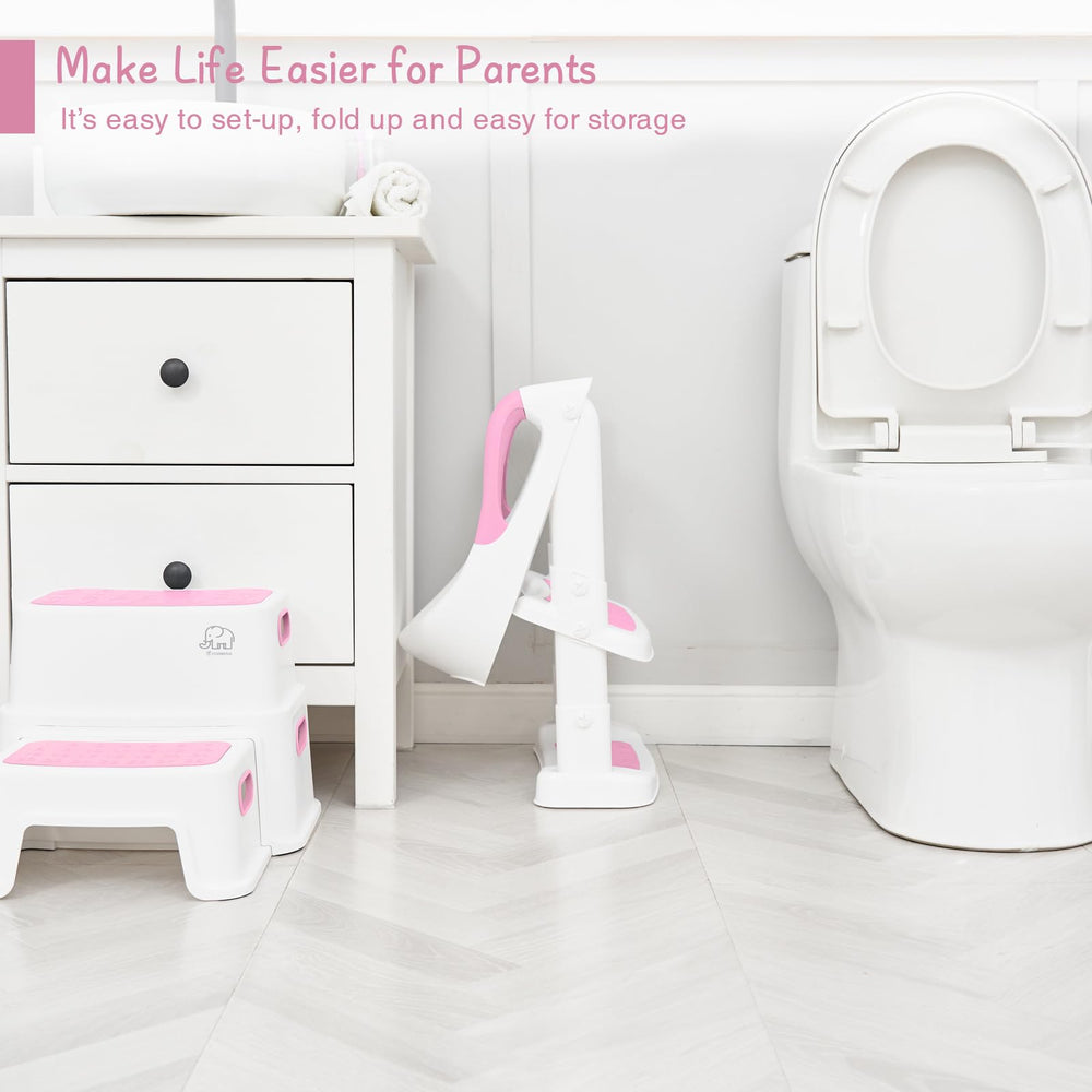 Forbena potty seat waterproof surface is easy to wipe clean.