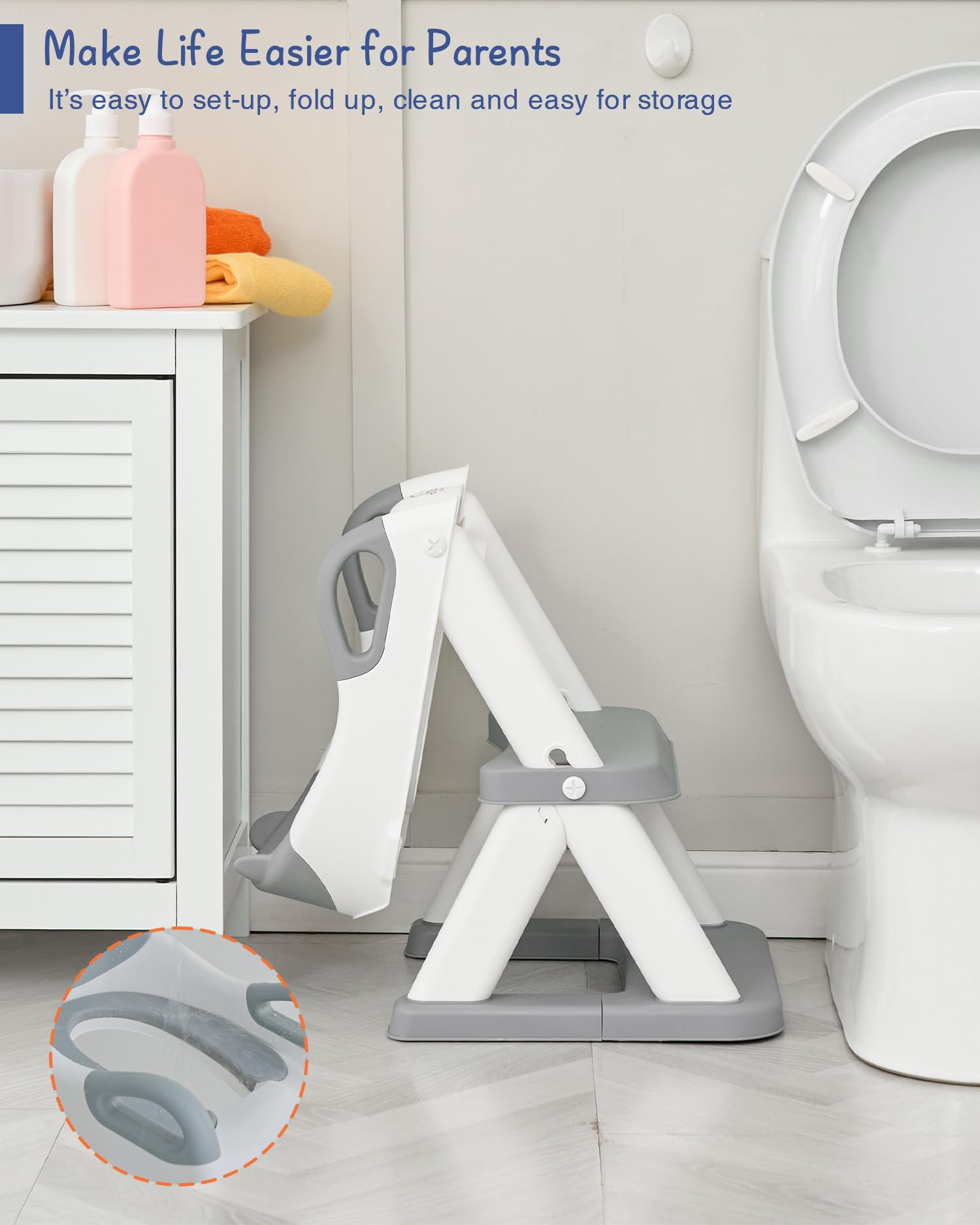 Forbena potty seat weight capacity icon image indicating up to 120 lbs