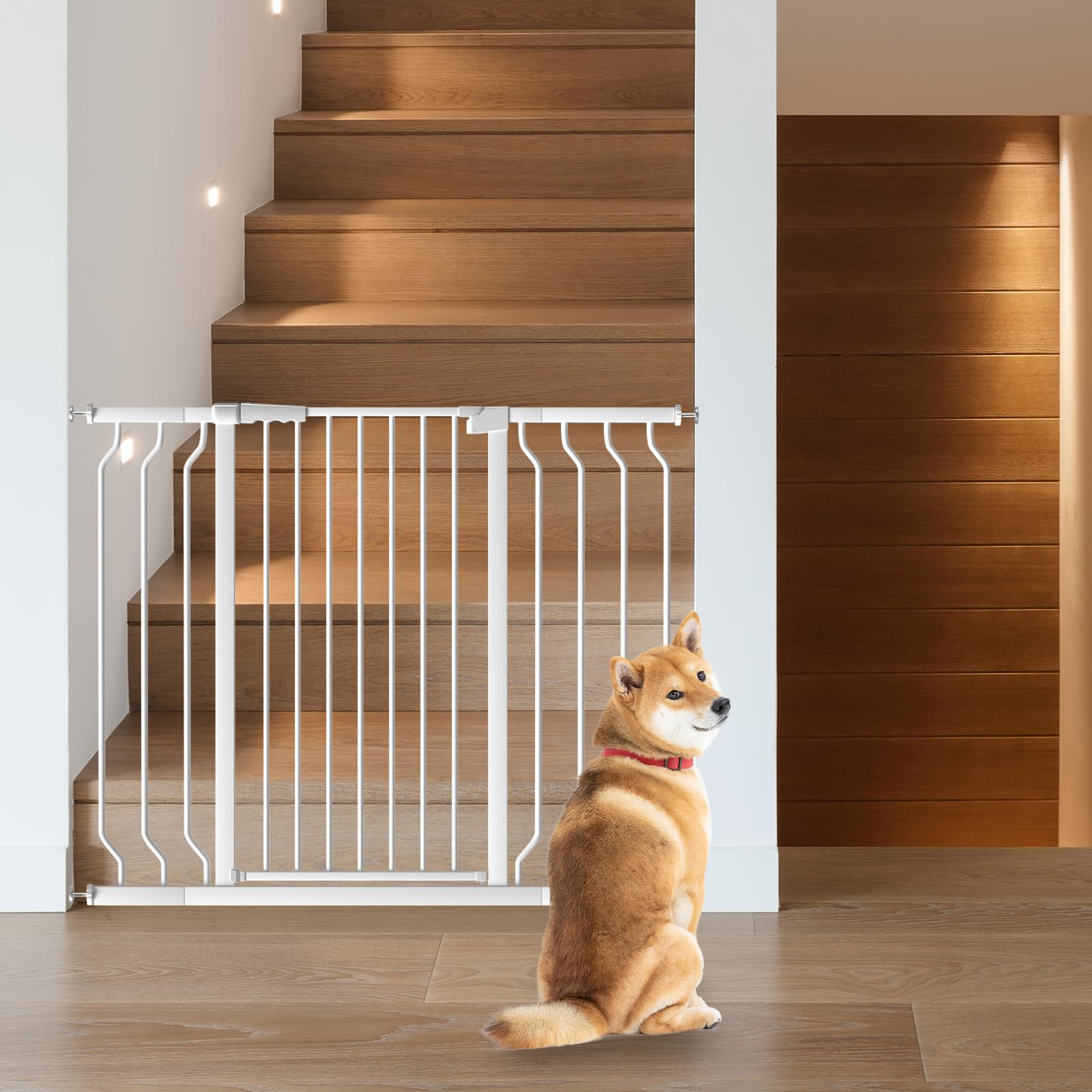 Foreng extra tall gate wall protectors protect walls during installation.