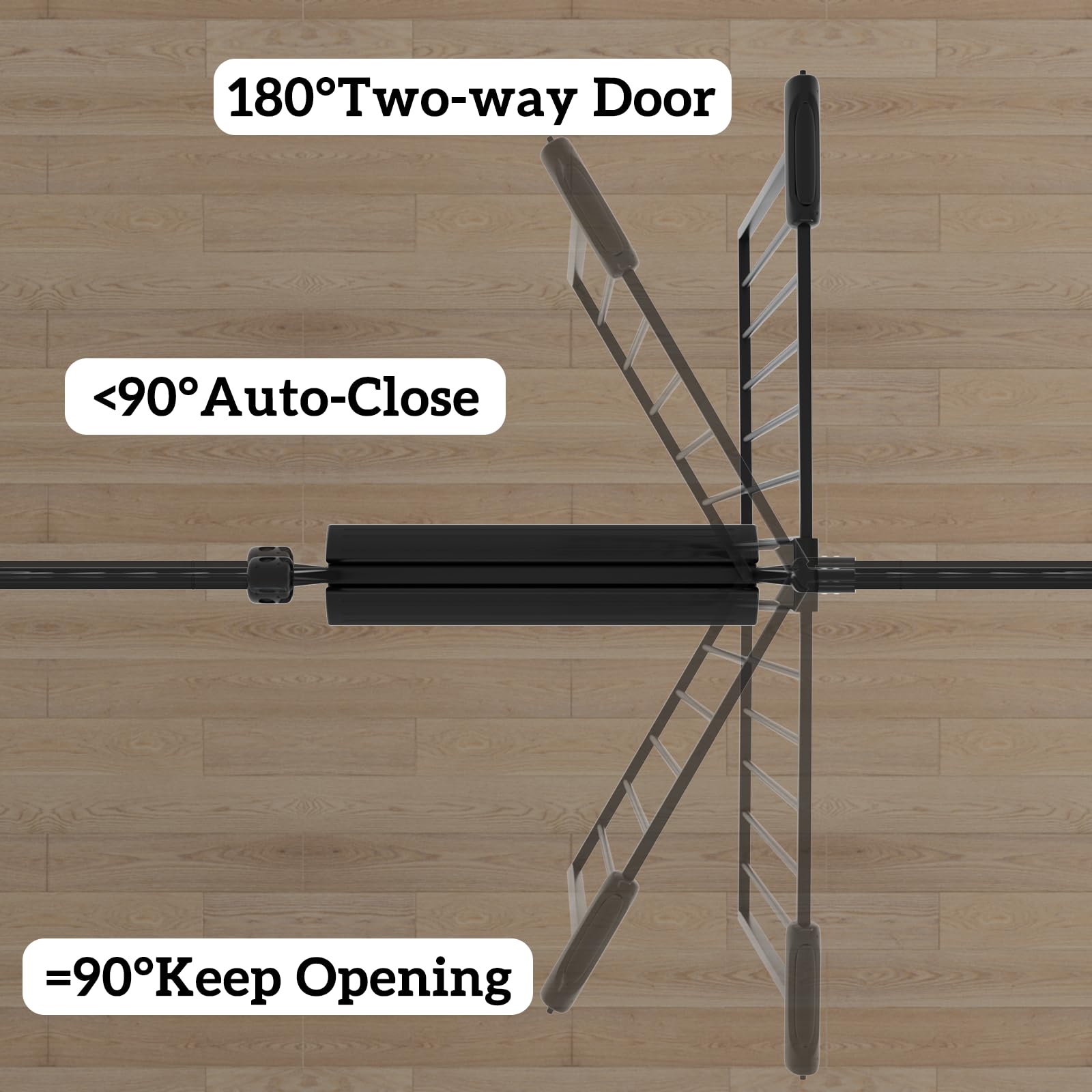 Foreng pressure-mounted setup emphasizes tool-free, damage-free installation.