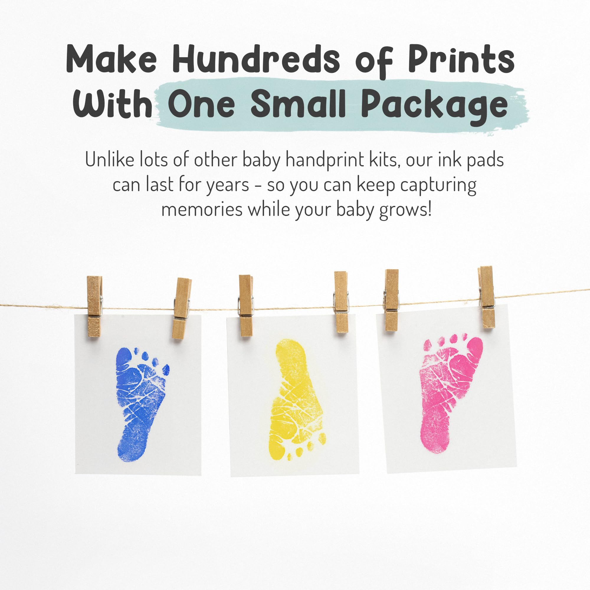 Forever Fun Times Long-Lasting Ink Pad supports hundreds of prints across years.