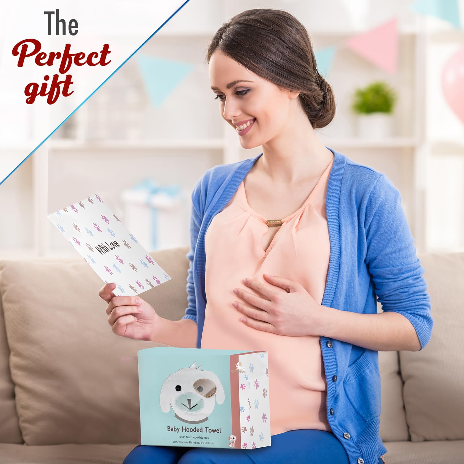 FOREVERPURE gift-ready bath set suitable for new parents as a practical gift