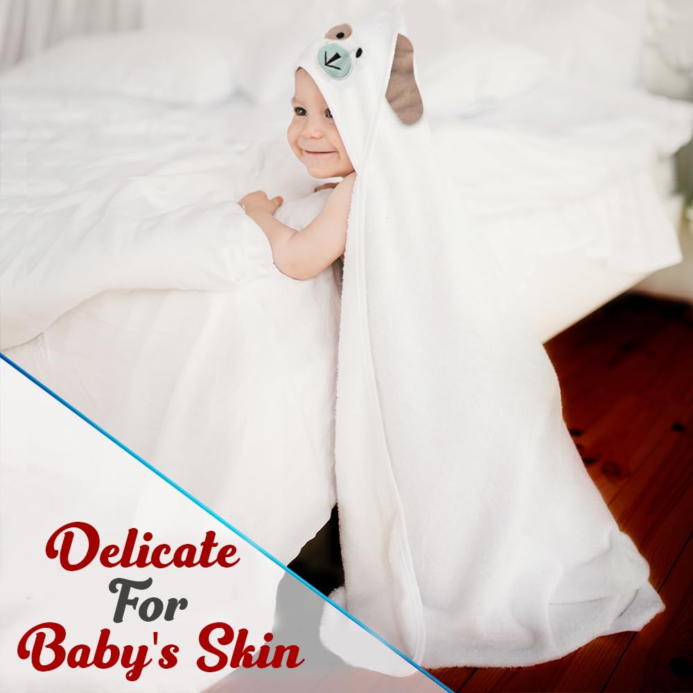 FOREVERPURE washcloths soft-set for gentle baby cleansing