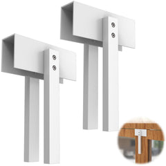 FOROIRON bifold lock center slide demonstrates easy, installation-free safety for doors.