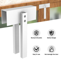 FOROIRON no-tools installation lock illustrates screw-free setup for safety.