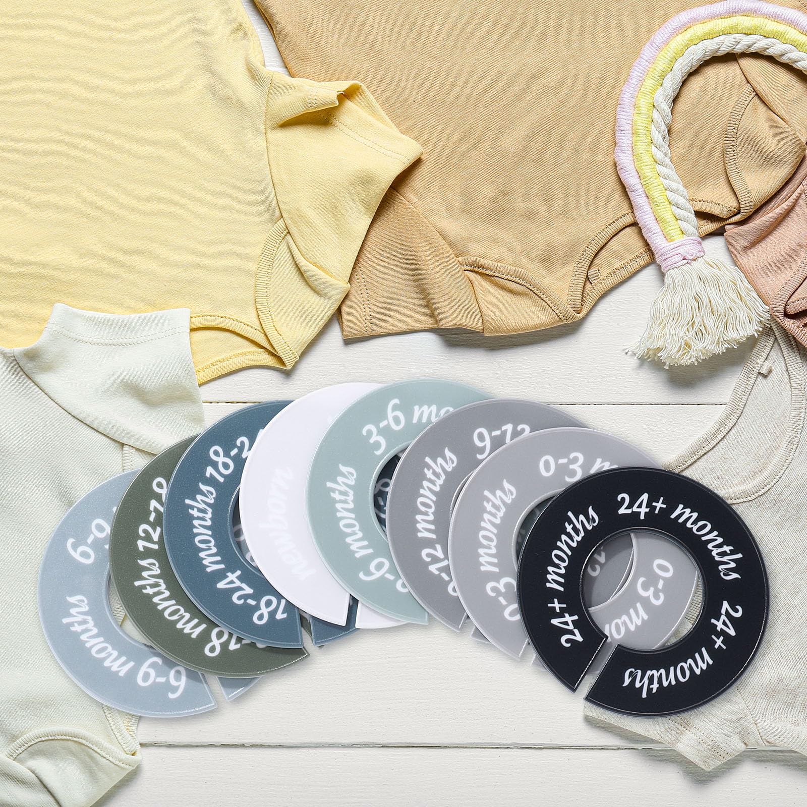 ForraFun closet dividers made of flexible durable plastic returning to shape after bending