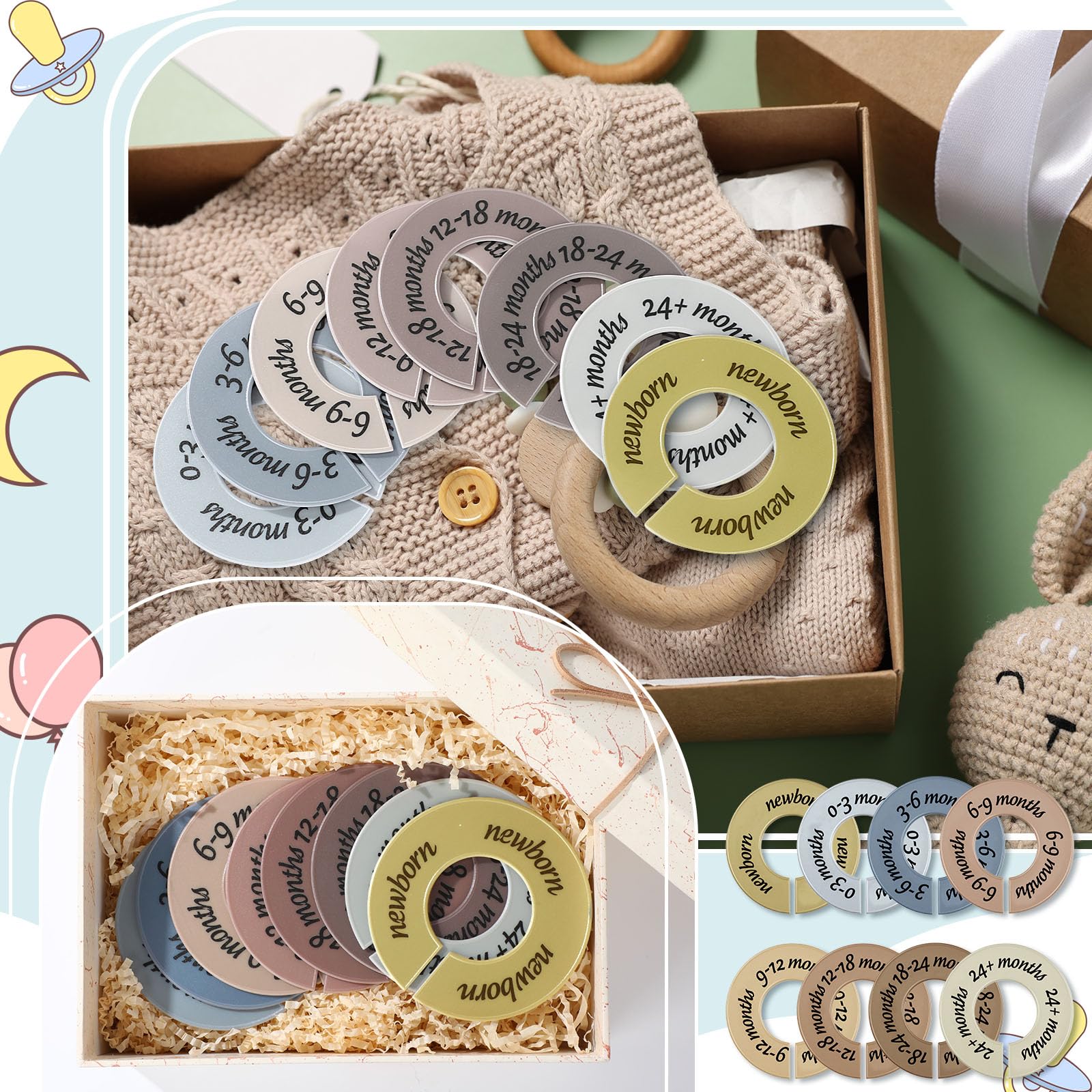 ForraFun newborn-to-toddler labels simplify daily dressing routines for caregivers
