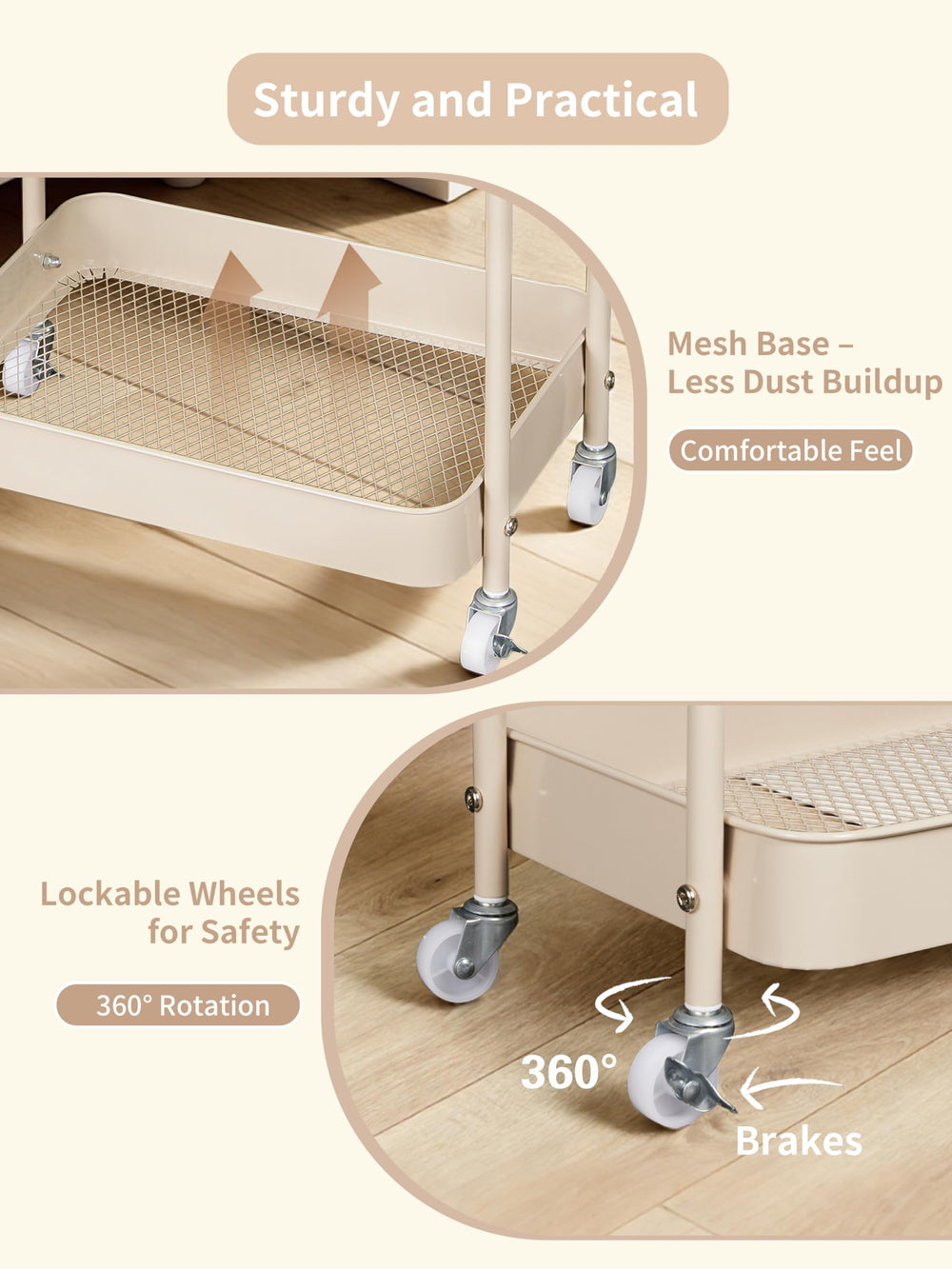 Fortella Baby Diaper Caddy perforated dividers support logical organization.