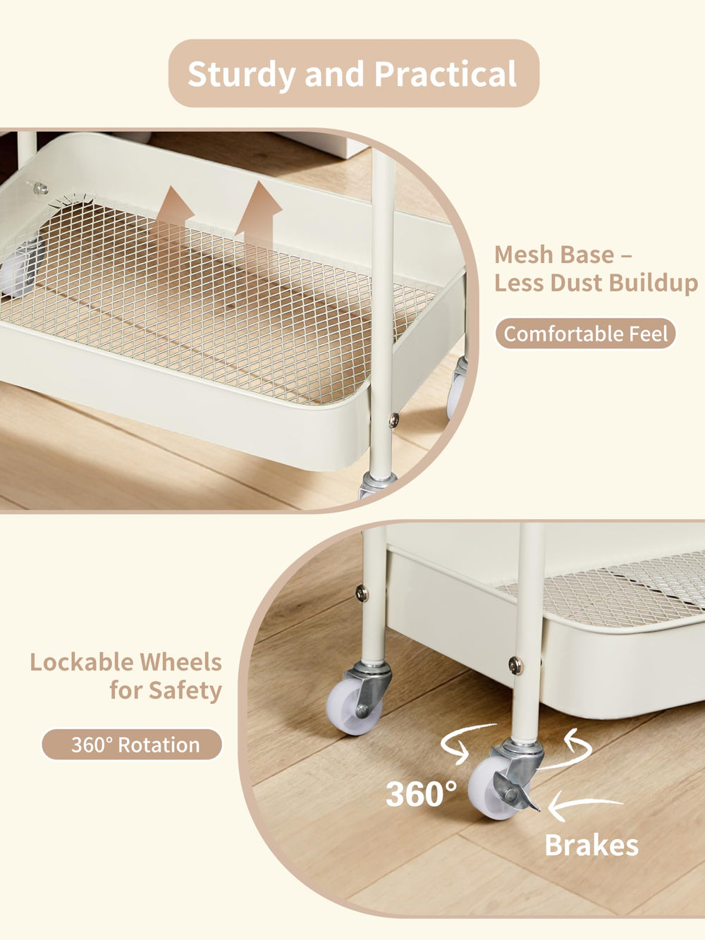 Fortella detachable dividers in diaper organizer allow customizable space.