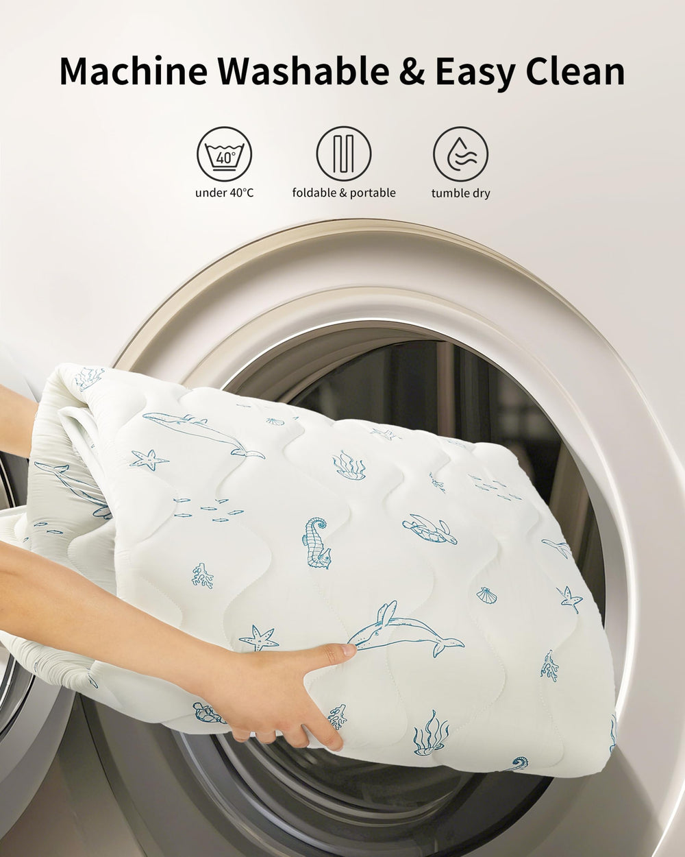 Fortella Play Mat foldable design enables quick storage and travel