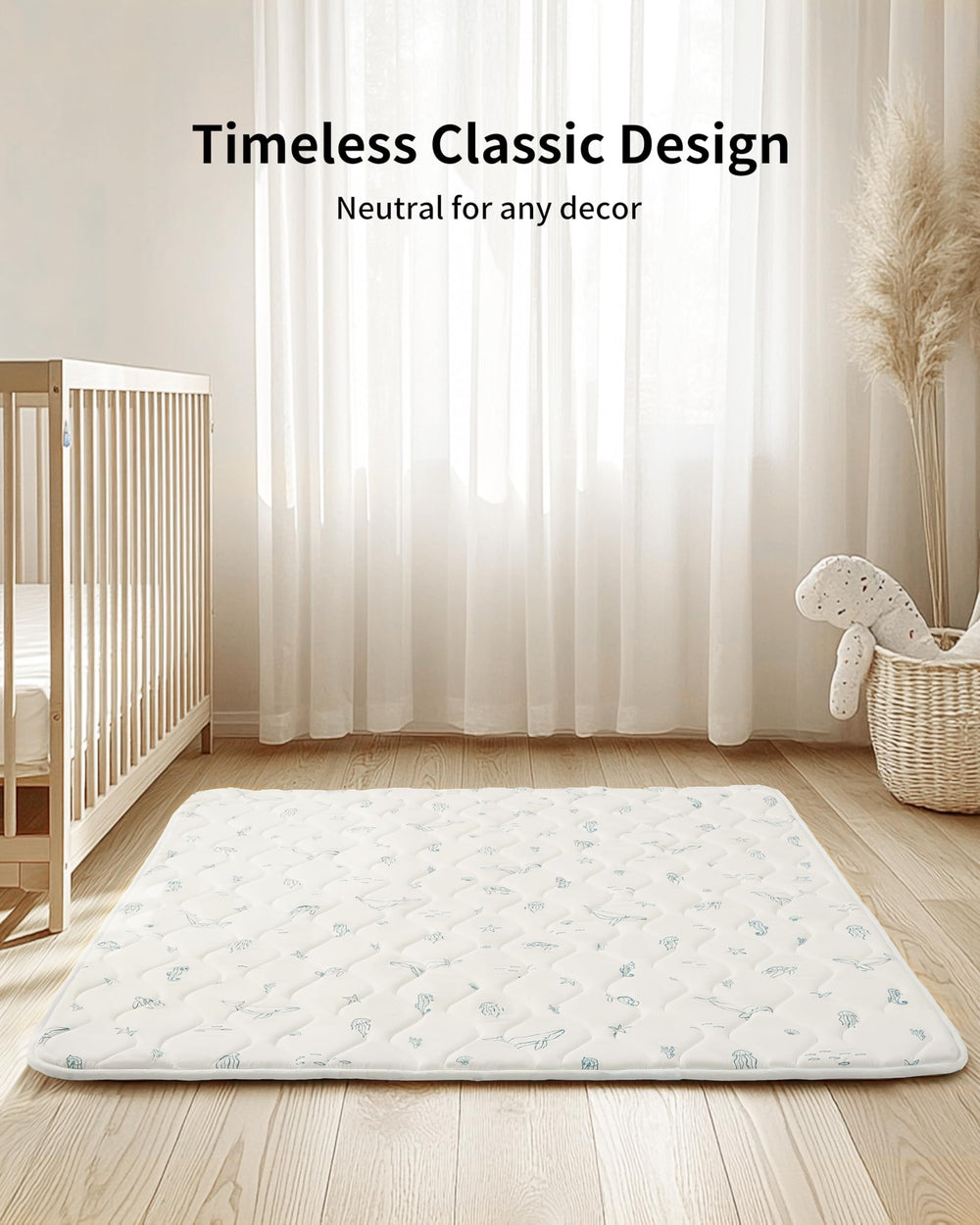Fortella Play Mat outdoor-friendly use on patios or lawns