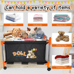 Fortune Teller durable stainless-steel frame supports heavy toys safely.