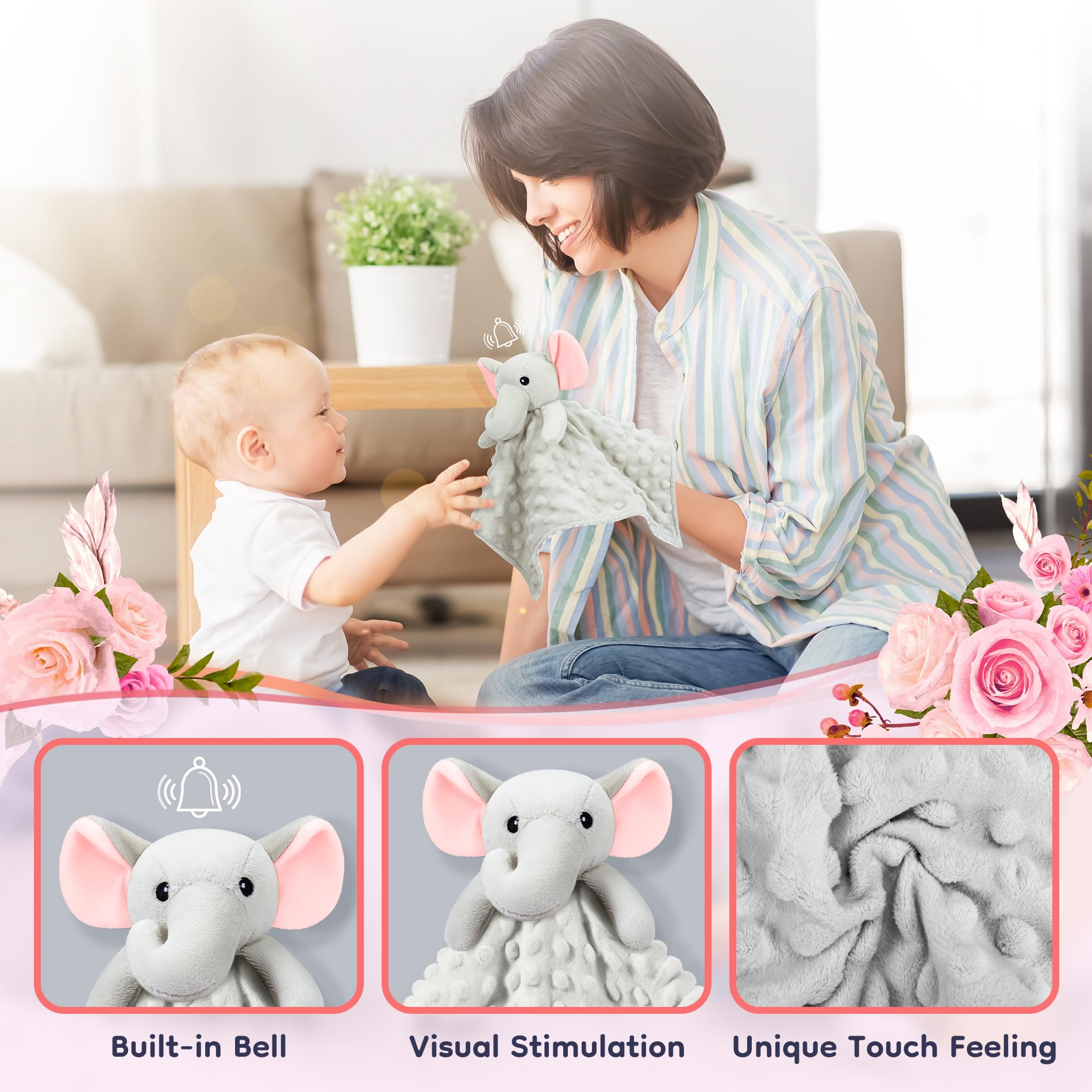 Fortuning's JDS pink baby onesie, soft newborn wear.