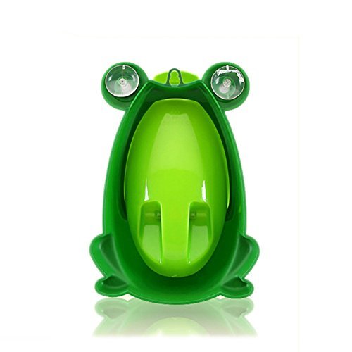 Foryee bright colored frog shape adds kid-friendly appeal.