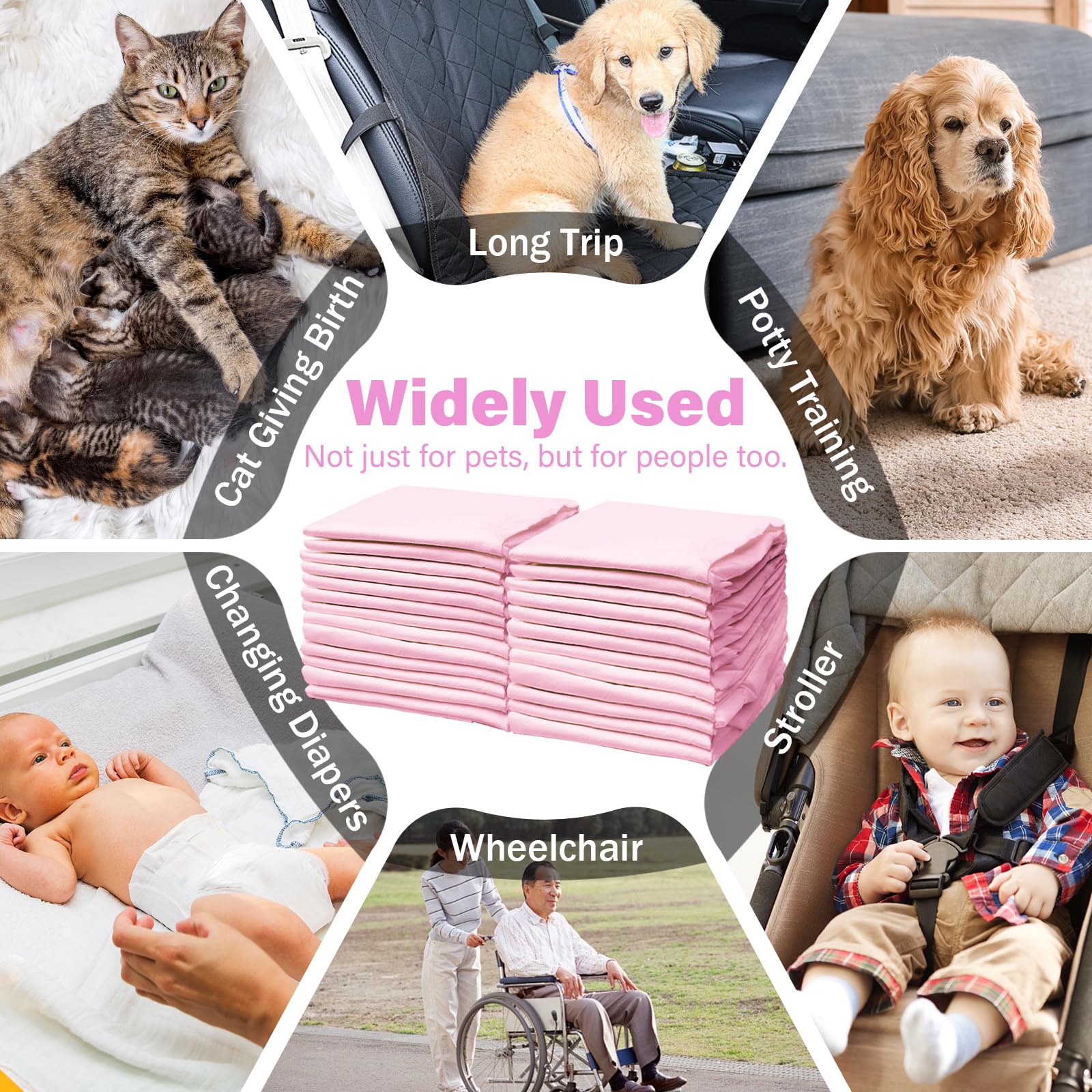 FORYEE liners suit diaper changes, feeding, and nighttime protection