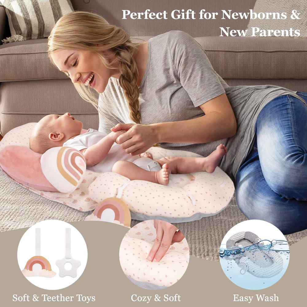 Foryoomi safe hypoallergenic cotton fabric with CPSIA certification for baby comfort.