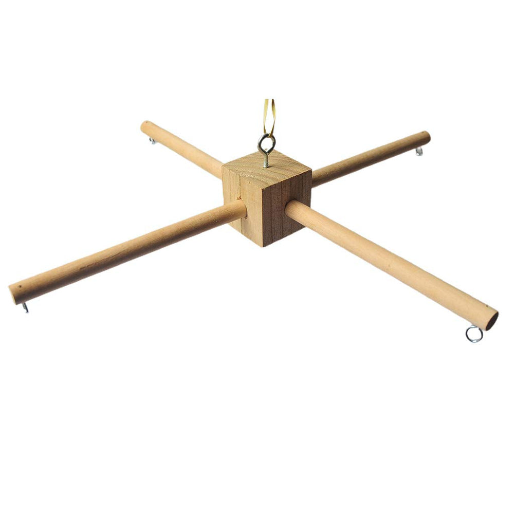 foshan Idkska wood baby mobile hanger packaging displays ready-to-use item