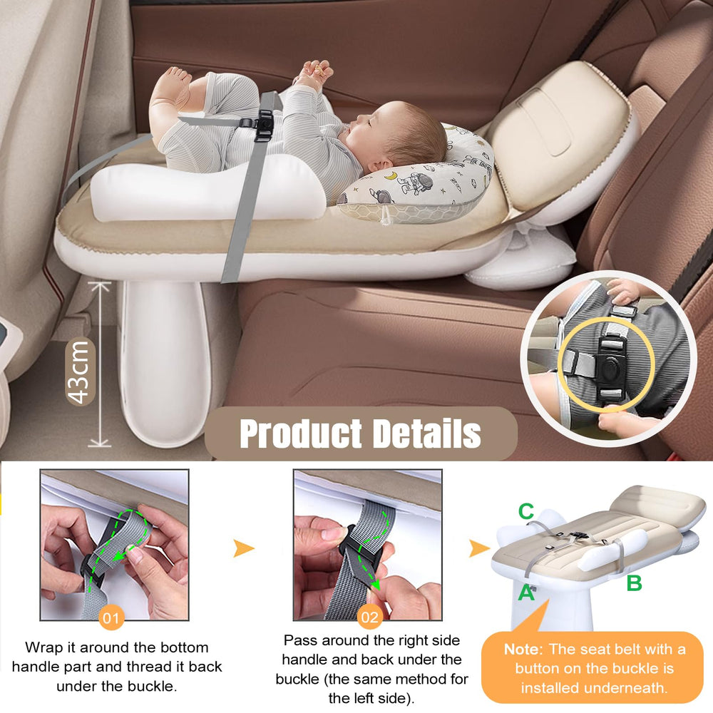 FOVERN1 multi-function travel mat supports diaper changes and play.