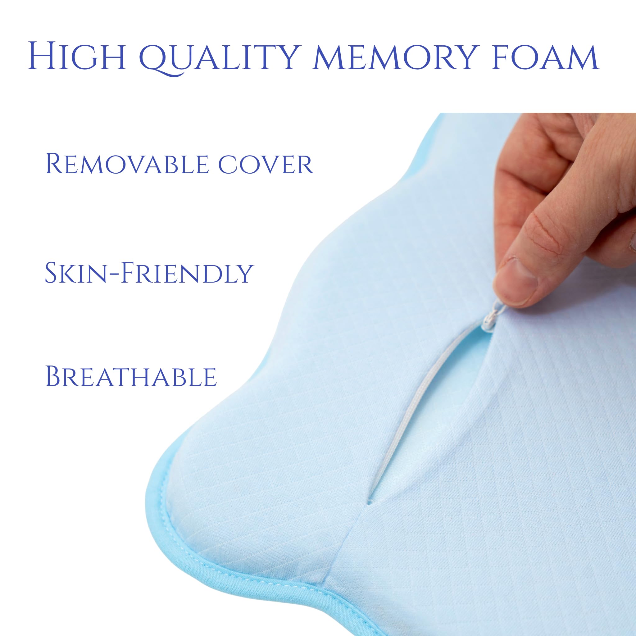 FOX DREAMS portable changing cushion keeps baby comfortable during diaper changes away from home