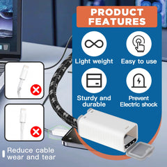 Foycow charger cover demonstrates easy installation and quick, tool-free use.