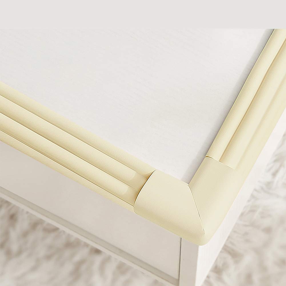Fozobaiy baby edge protector on sofa corner offering cushioned safety during play.