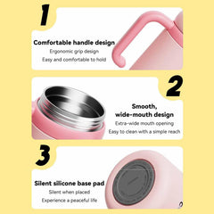 FRAGRANTGARDEN double-wall insulated stainless steel keeps beverages at temp.