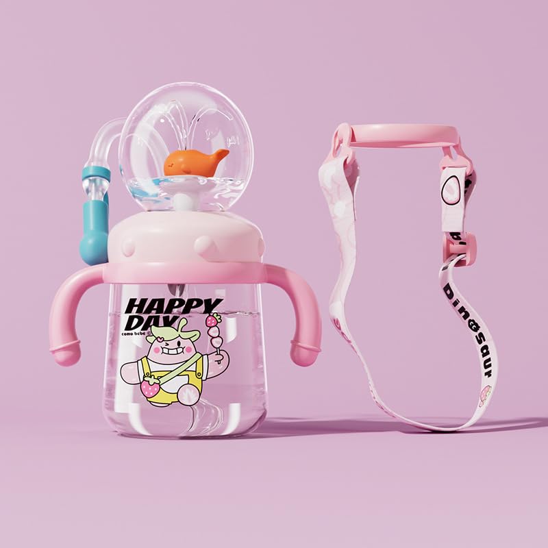 FRAGRANTGARDEN drinking cup whale-squirt promotes on-the-go hydration for kids.