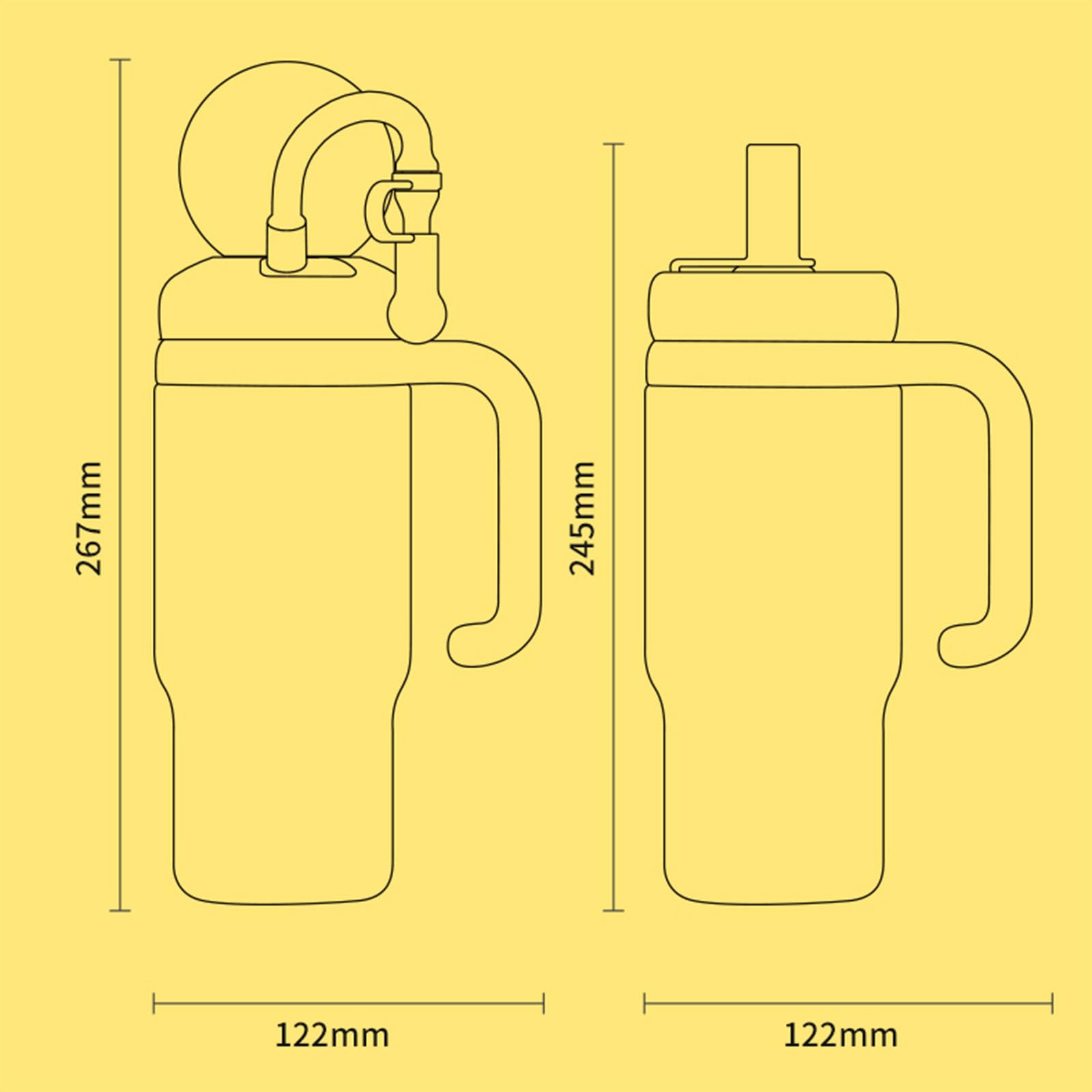 FRAGRANTGARDEN green bottle complements backpacks with a cheerful look