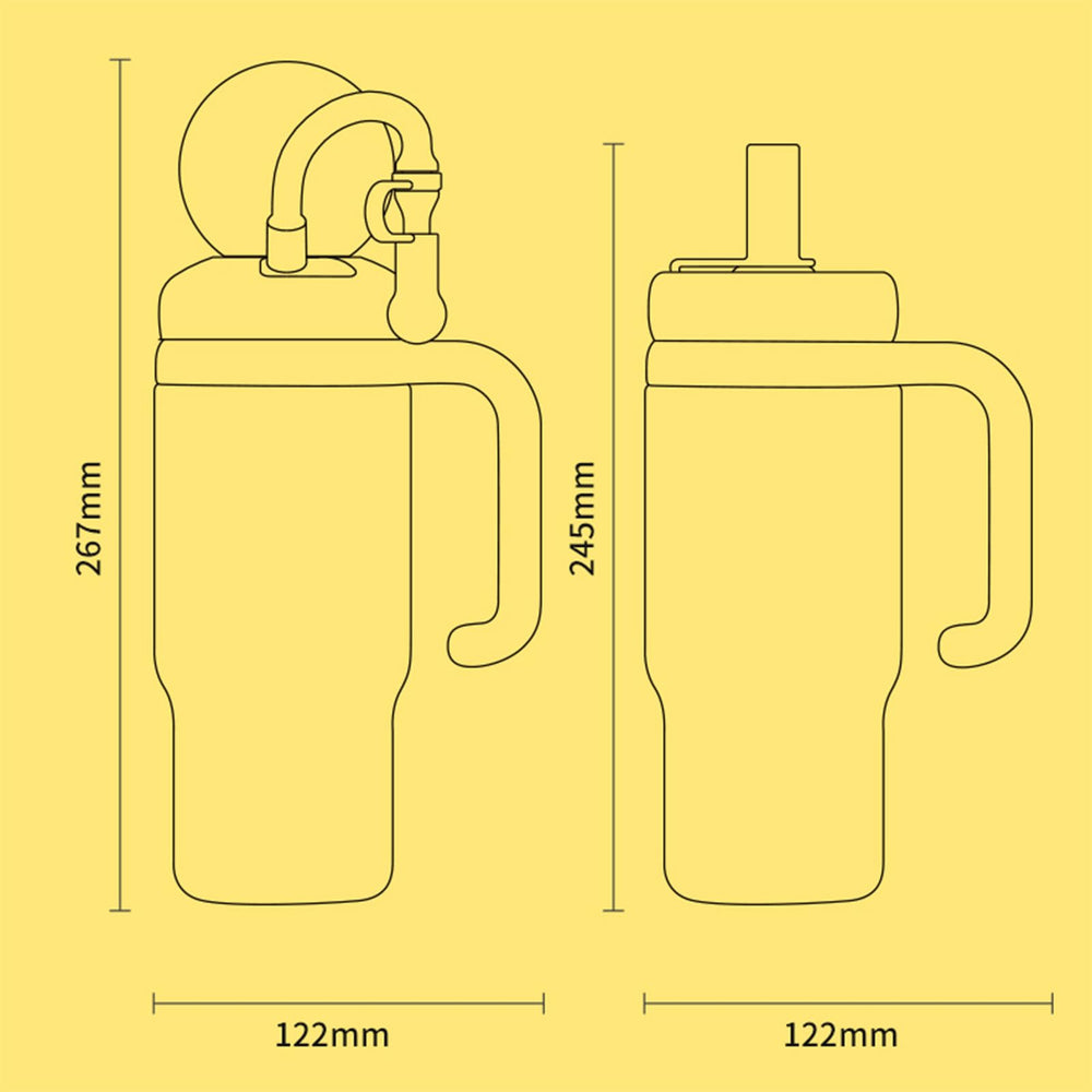 FRAGRANTGARDEN green bottle complements backpacks with a cheerful look