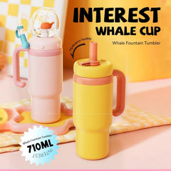 FRAGRANTGARDEN whale squirt top adds playful interaction during sipping