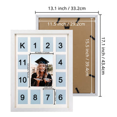 FramePro My First Year center slot highlights a 5x7 keepsake photo