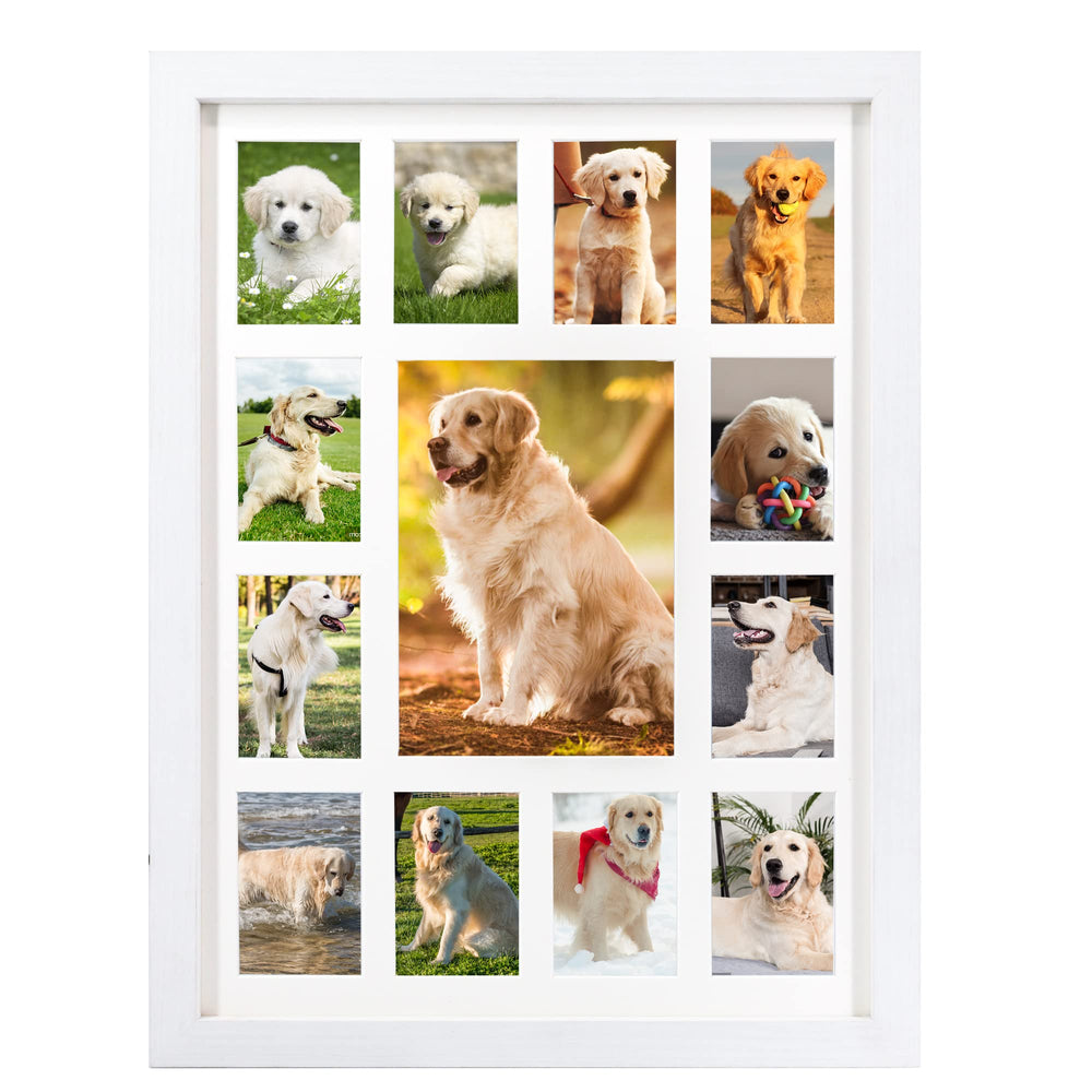 FramePro My First Year plexiglass cover protects photos from dust