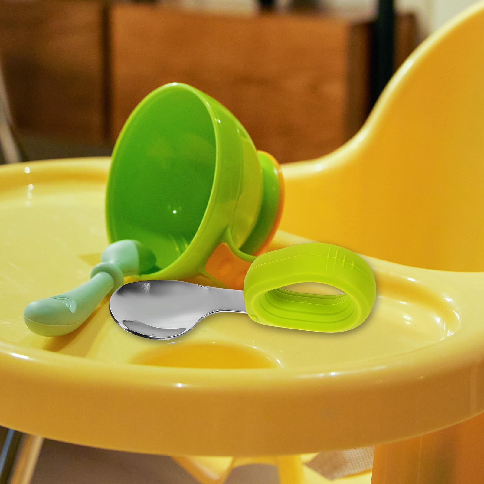 FRCOLOR durable stainless steel and silicone combo for safe daily use