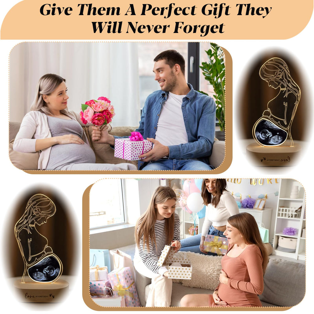 Frddiud personalized baby gift ultrasound keepsake suitable for gender reveal ideas and baby showers.
