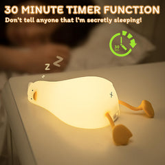 FRDEV Ducky lamp displays 3-level dimming for sleep-time routines