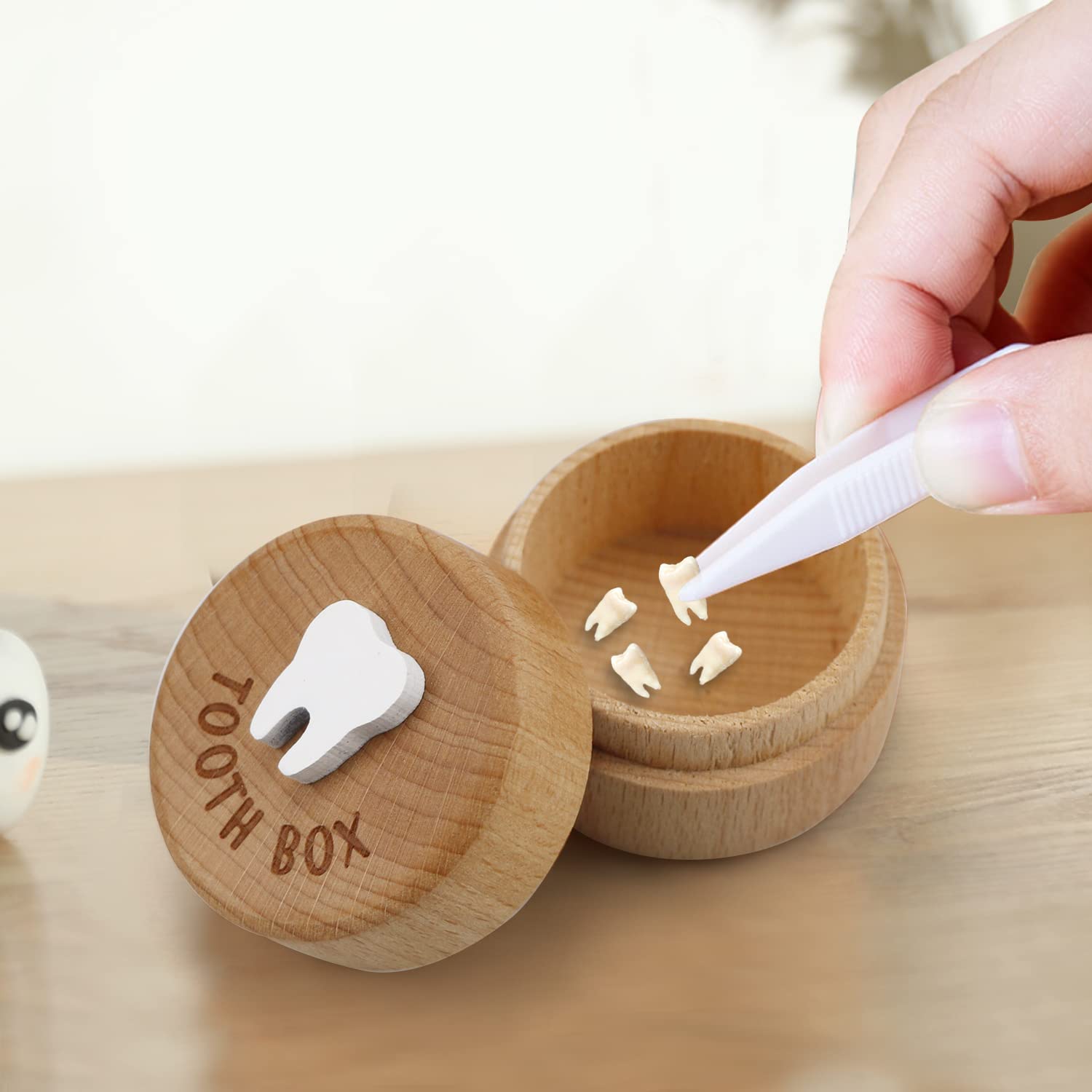 Free-space Tooth Fairy Box gift-ready packaging ideal for celebrations.