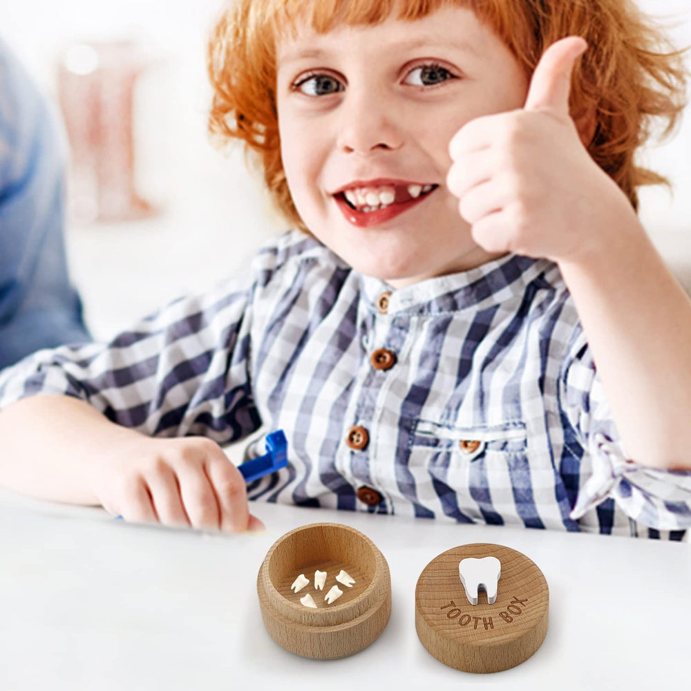 Free-space Tooth Fairy Box uses durable,odorless wood for lasting keepsakes.