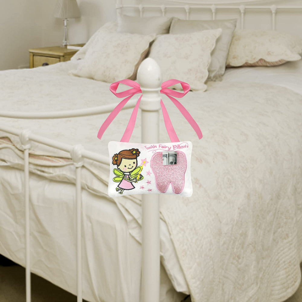 free-space Tooth Fairy Pillow gift-ready presentation appeals to parents seeking a charming keepsake